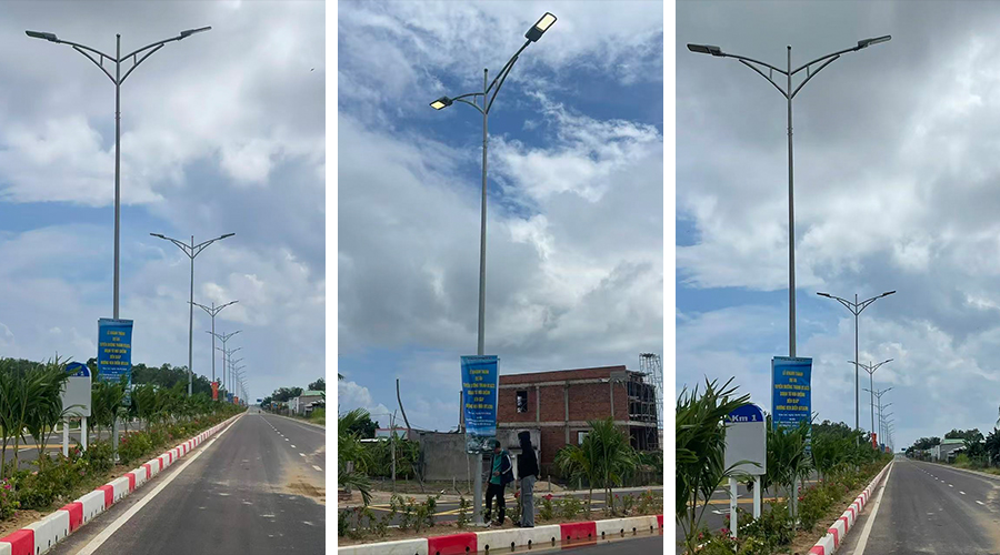 Projekt LED pouličného osvetlenia PACIFIC MAXI vo Vietname
